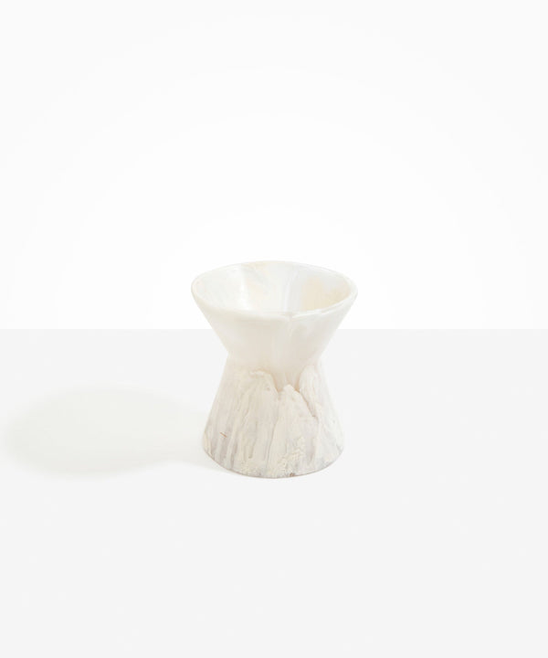 dinosaur designs Medium Bow Vase Cream
