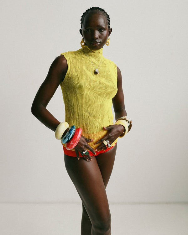 Dinosaur Designs Medium Rock Bangle Chalk Swirl