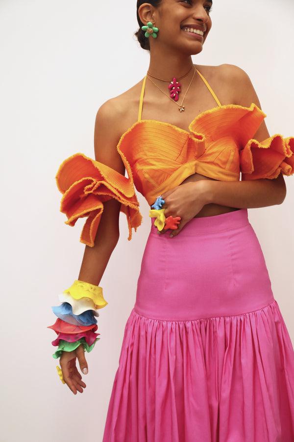 Dinosaur Designs Orchid Bangle Cream