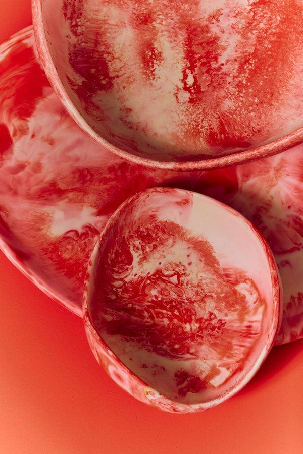 Dinosaur Designs Small Leaf Bowl Cream