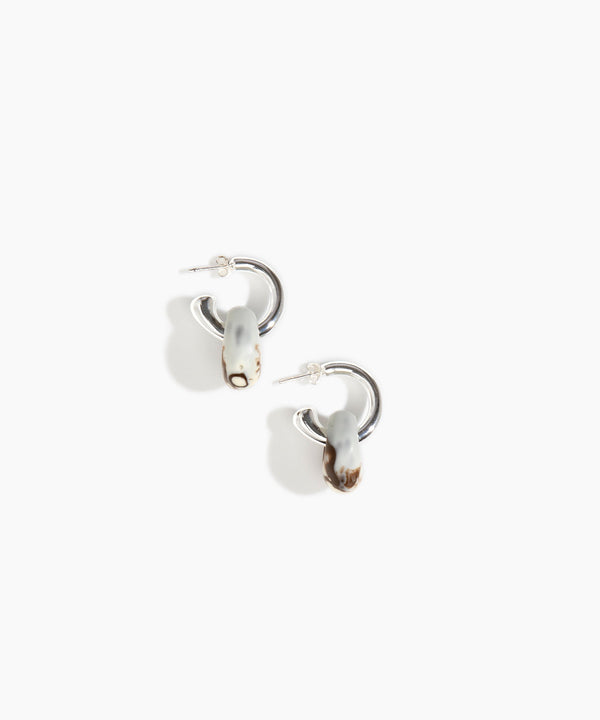 dinosaur designs Small Splash Earrings Grass