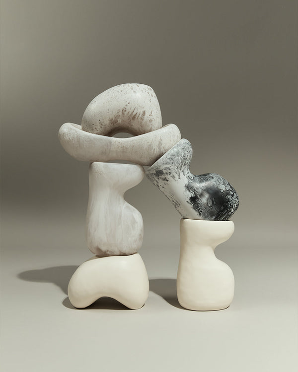 Dinosaur Designs Small Sprout Vase Slate