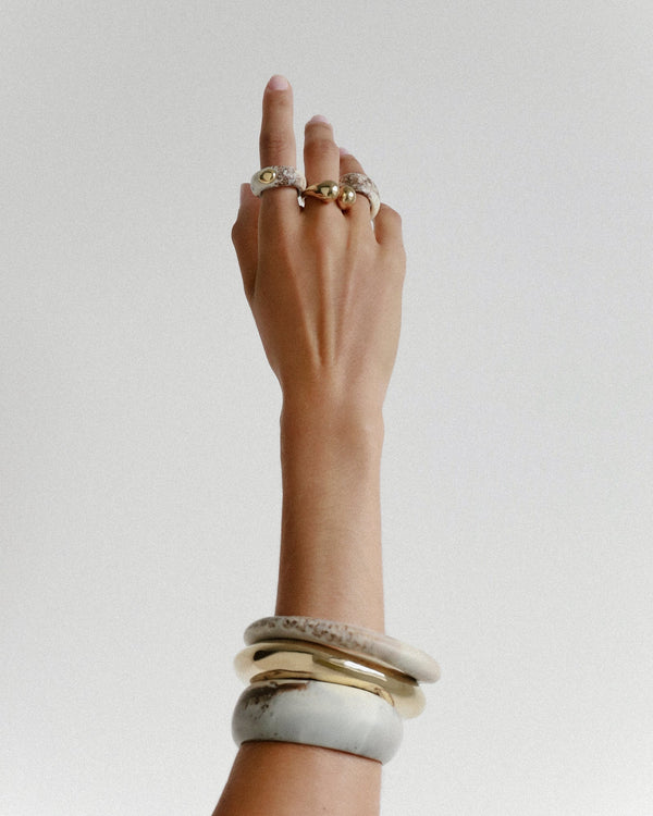 Dinosaur Designs Sprout Ring 925 Sterling Silver