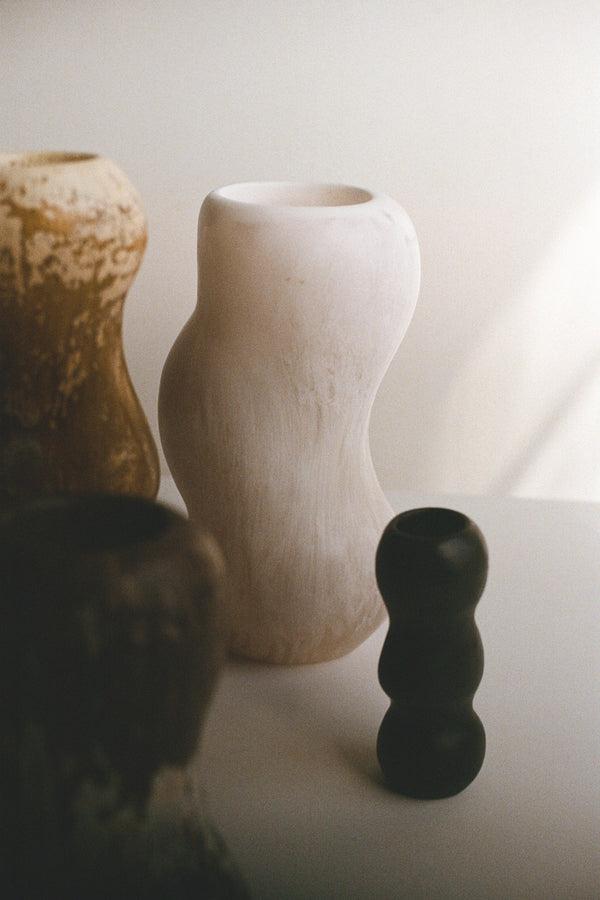 Dinosaur Designs Valley Vase Cream