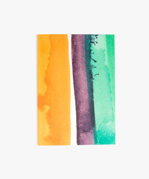 dinosaur designs Watercolor 2 Greeting Card Bright