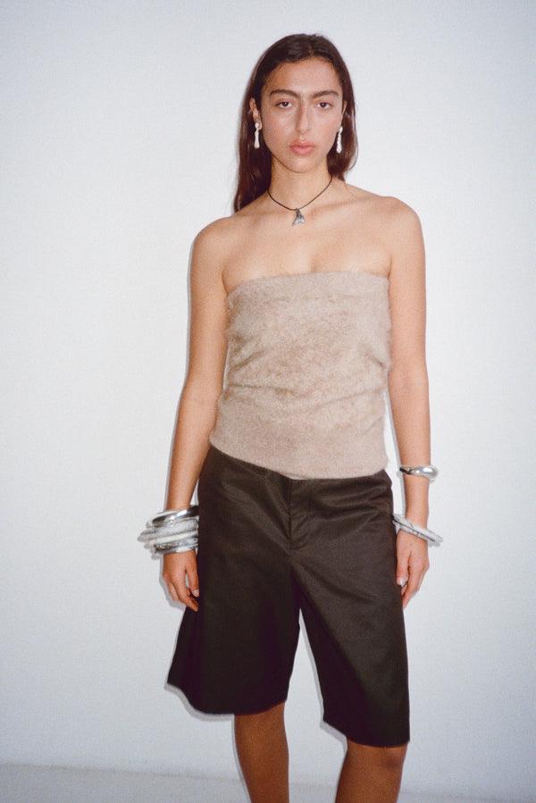 Dinosaur Designs Wishbone Pendant Slate