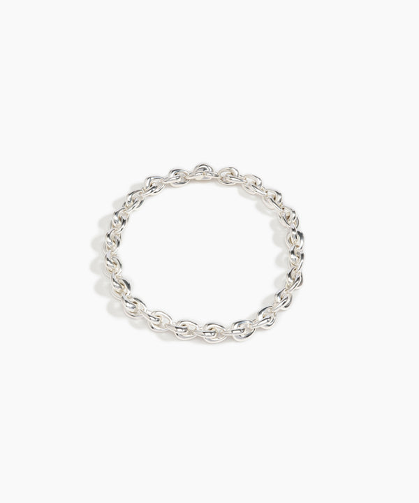 dinosaur designs Hug Chain Choker Silver-Plated Brass