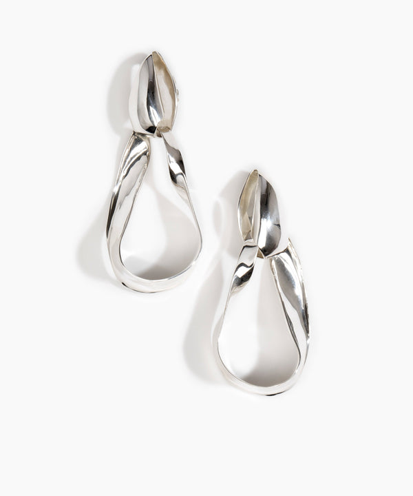 dinosaur designs Olive Leaf Drop Earrings Nano-Coated Brass