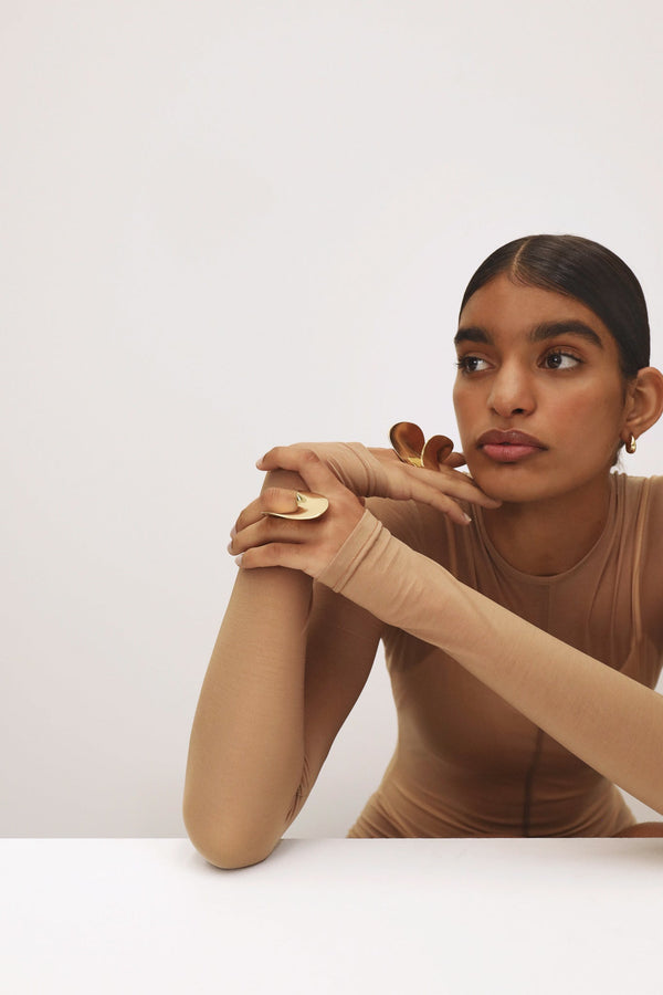 Dinosaur Designs Small Infinity Ring Nano-Coated Brass