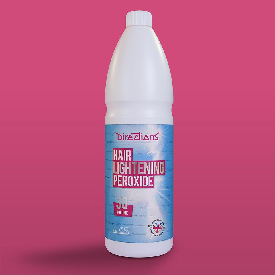 directions hair colour Hair Lightening Peroxide - (30 volume) Hair lightening kit