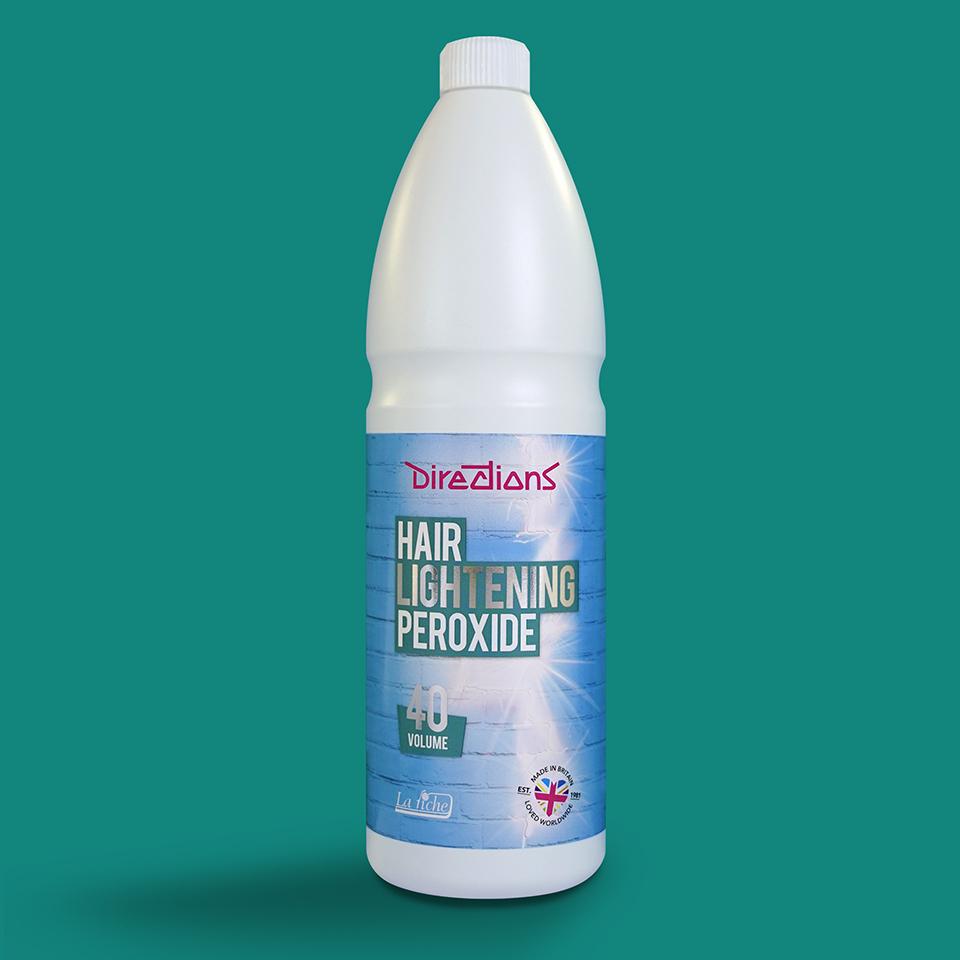 directions hair colour Hair Lightening Peroxide - (40 volume) Hair lightening kit