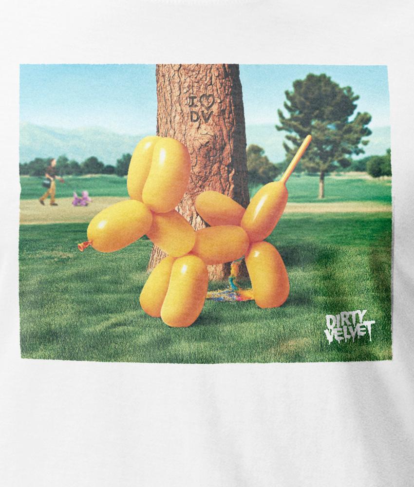 dirty Velvet Balloon Dog