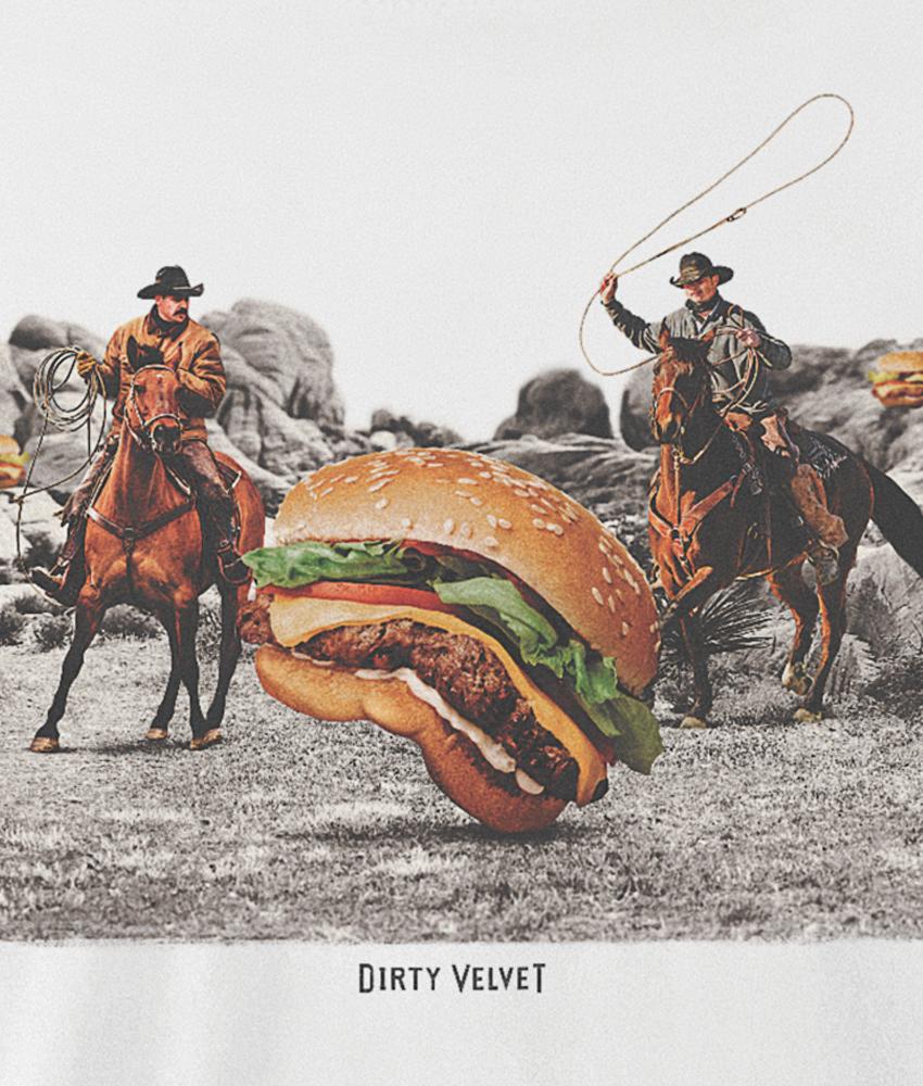 Dirty Velvet Burger Herders