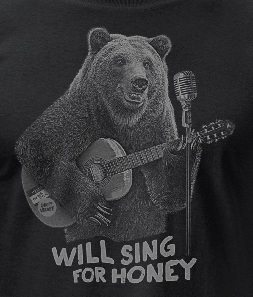 Dirty Velvet Busker Bear