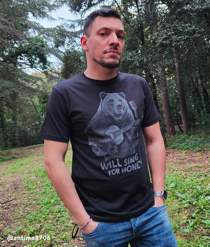 Dirty Velvet Busker Bear