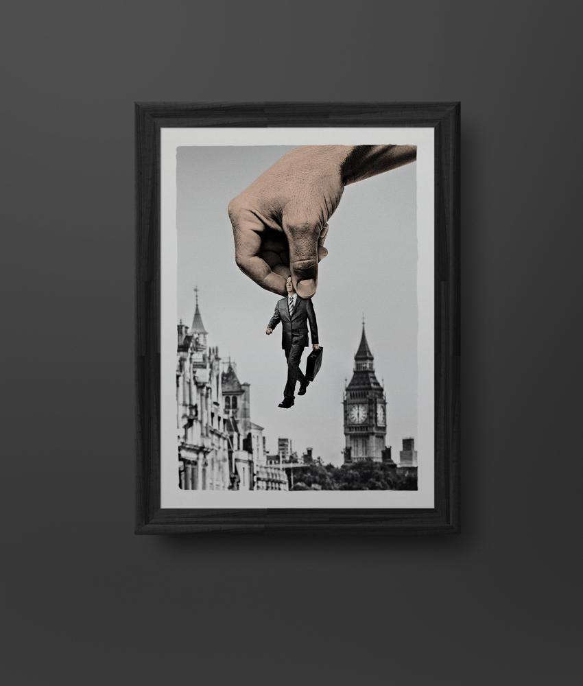Dirty Velvet Corporate Pawn Art Print