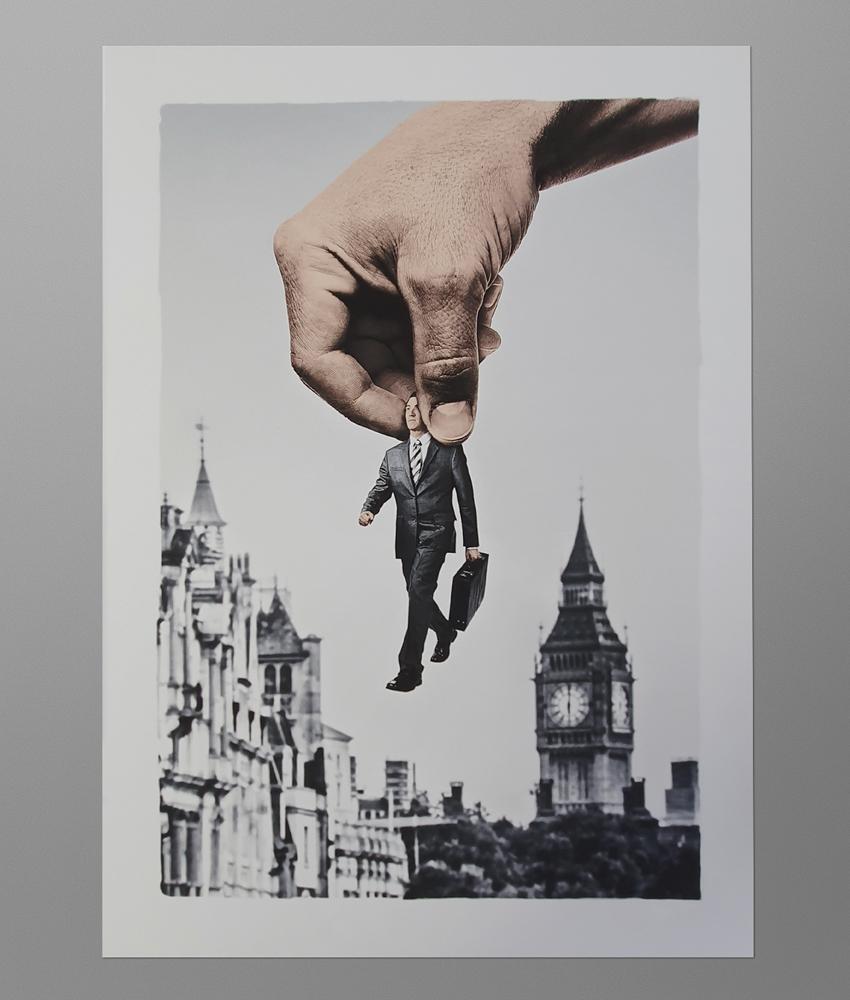 dirty velvet Corporate Pawn Art Print