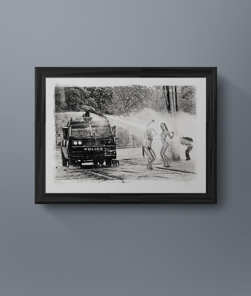 Dirty Velvet Crowd Control Art Print