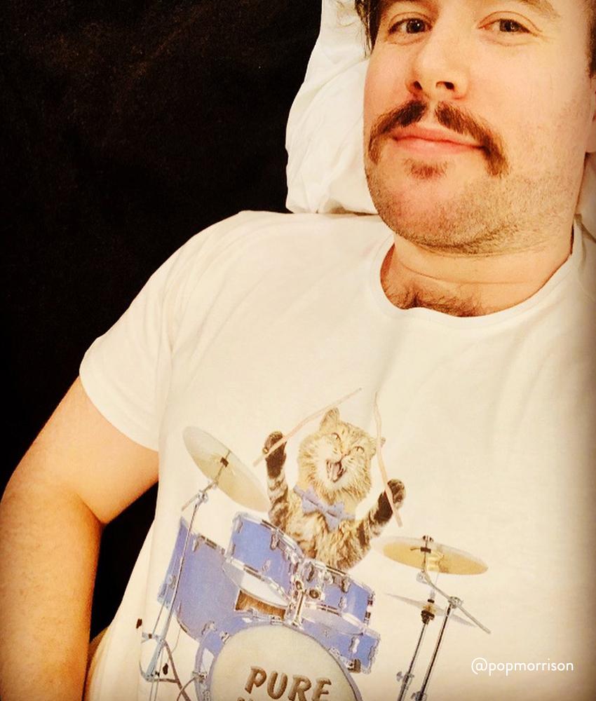 Dirty Velvet Drummer Cat