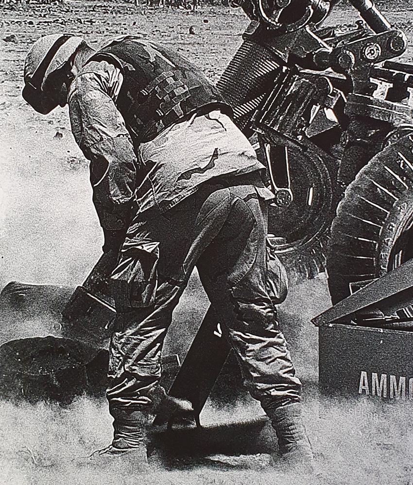 Dirty Velvet Heavy Artillery Art Print