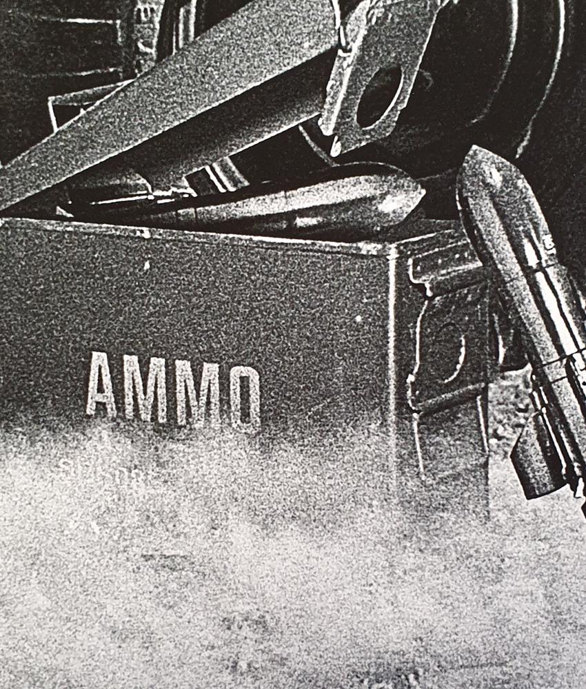 Dirty Velvet Heavy Artillery Art Print