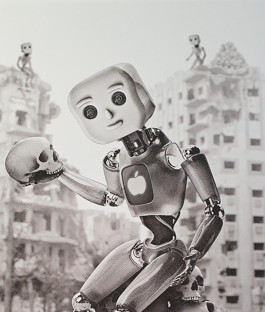 Dirty Velvet IRobot Art Print