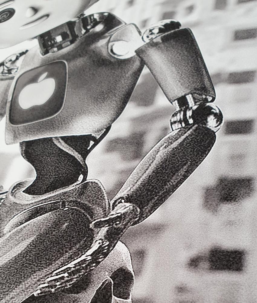 Dirty Velvet IRobot Art Print