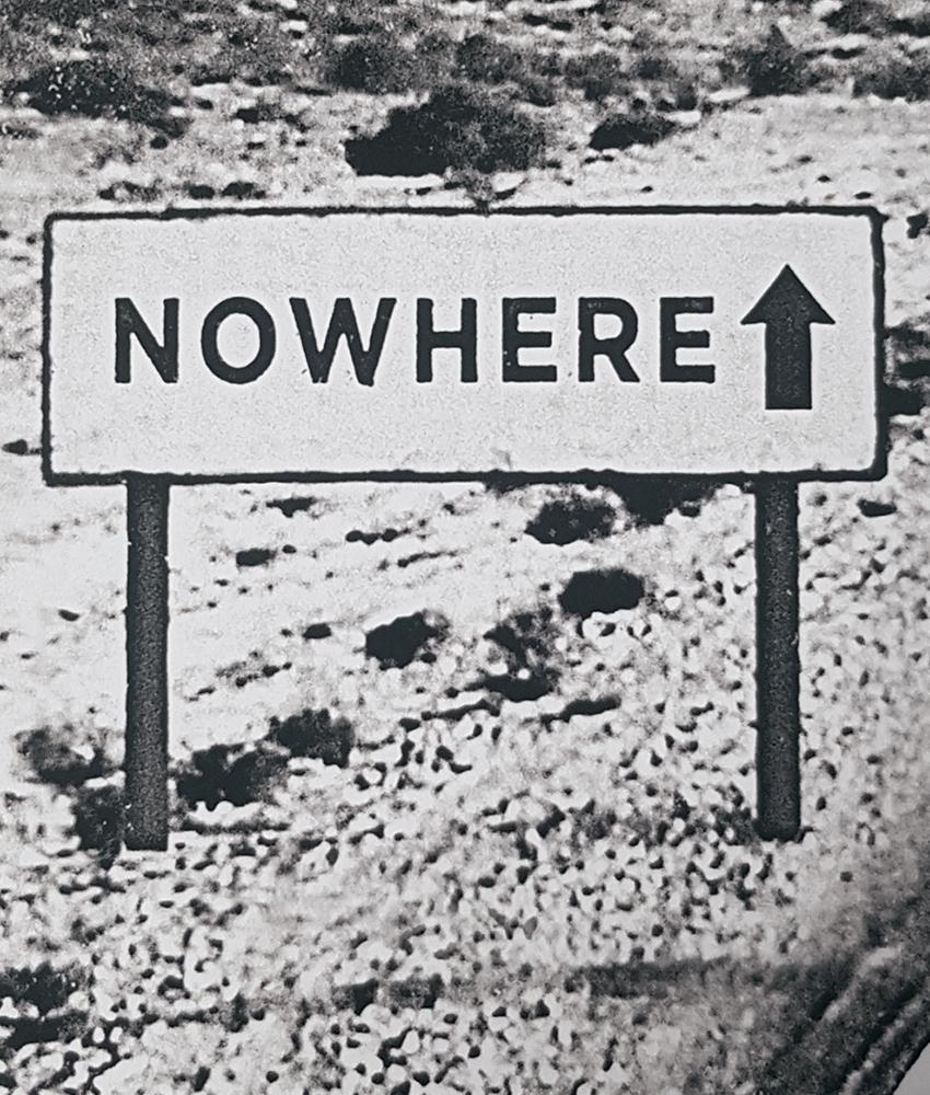 Dirty Velvet Road To Nowhere Art Print