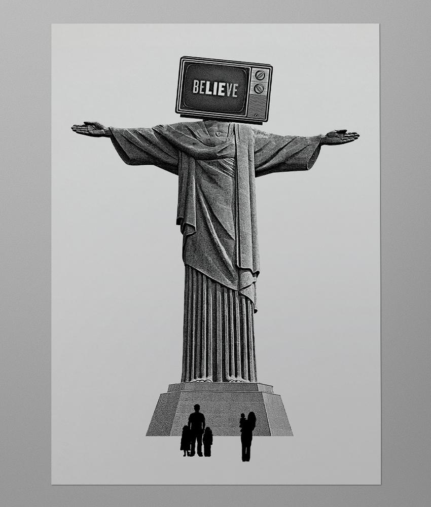 dirty velvet Screen Messiah Art Print