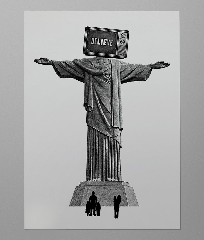 dirty velvet Screen Messiah Art Print