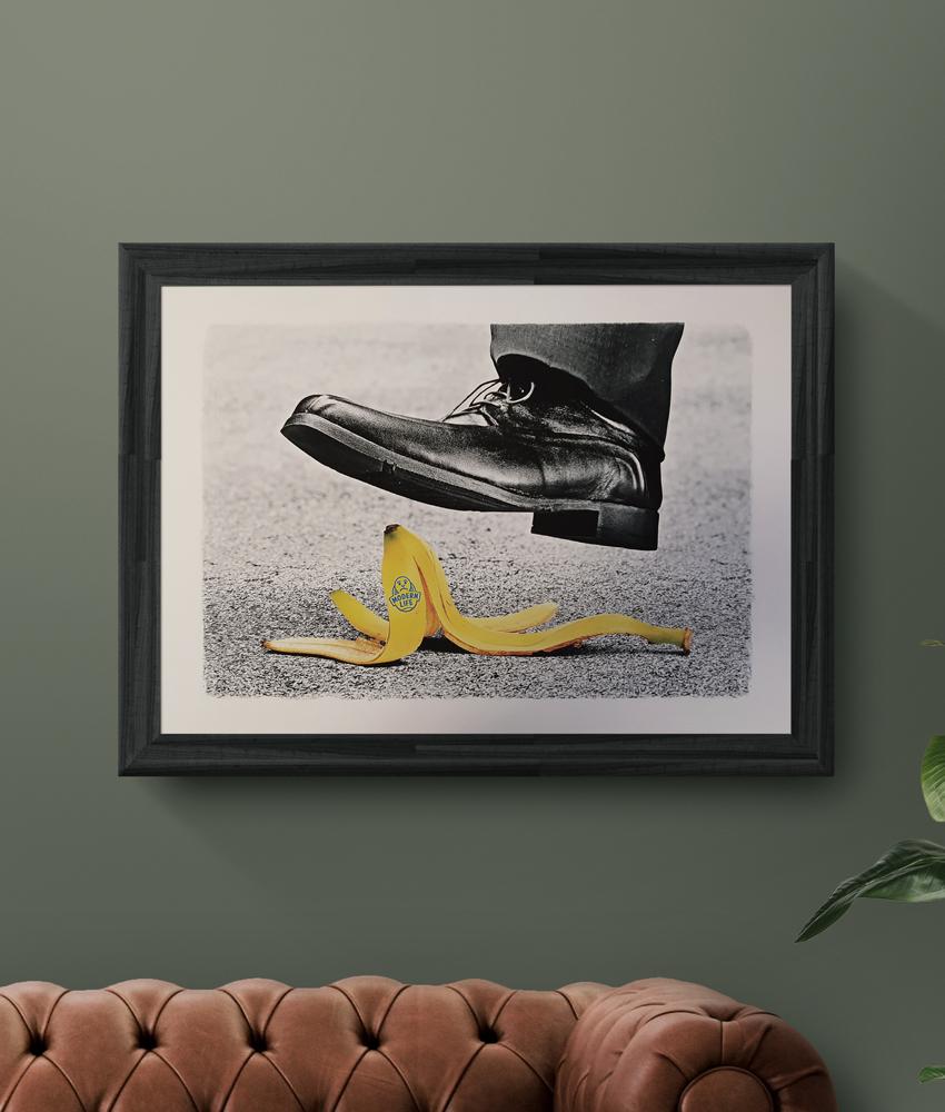 Dirty Velvet Slip Up Art Print