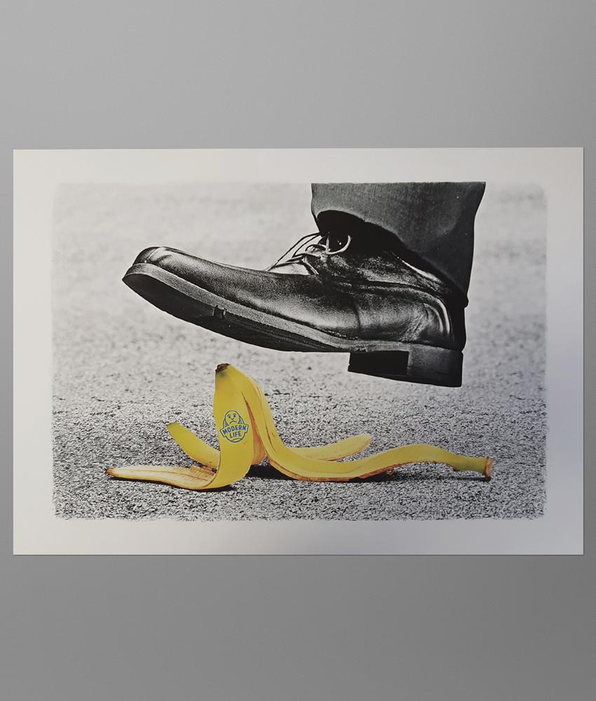 dirty velvet Slip Up Art Print