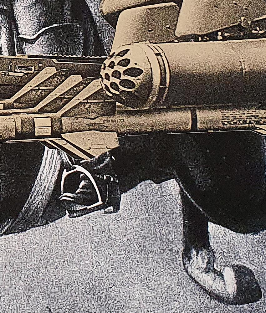 Dirty Velvet War Horse Art Print