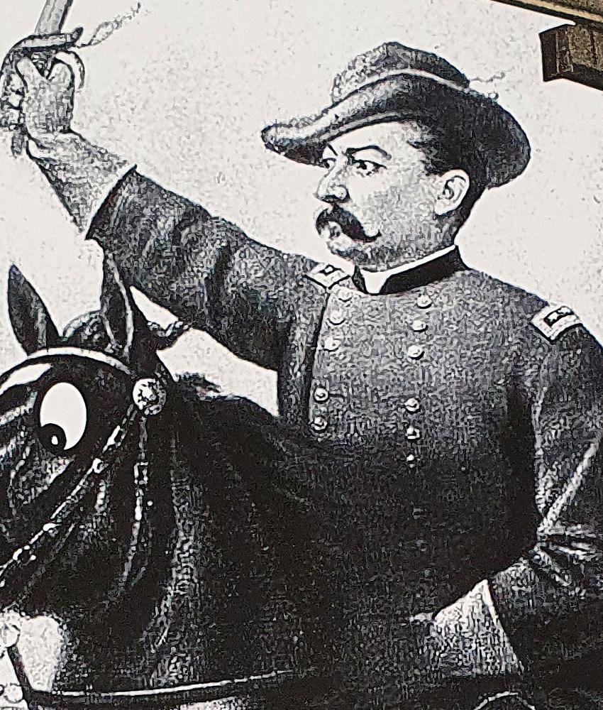 Dirty Velvet War Horse Art Print