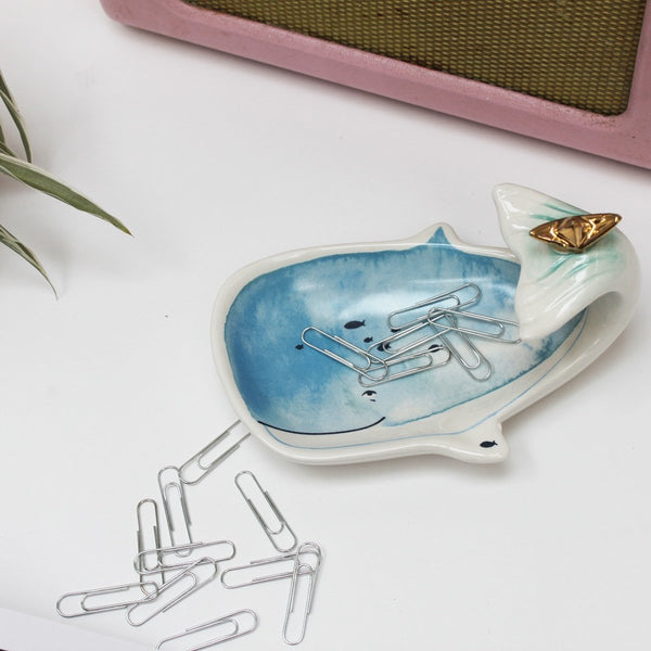 Disaster Designs By The Sea Whale Dish With Gift Box