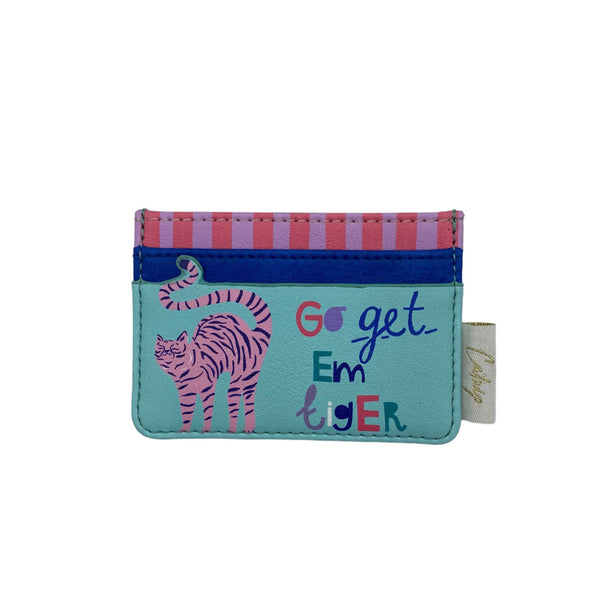 Disaster Designs Catnip 'Go Get 'Em Tiger' Card Holder