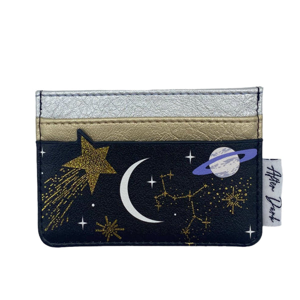 Disaster Designs After Dark Black Card Holder
