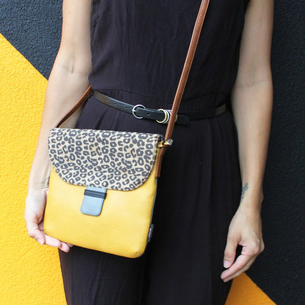 Disaster Designs Animal Leopard Print Mini Bag