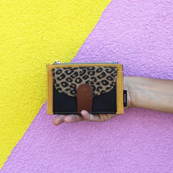 disaster designs Animal Leopard Print Purse