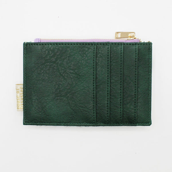 Disaster Designs Animal Print Lilac Purse