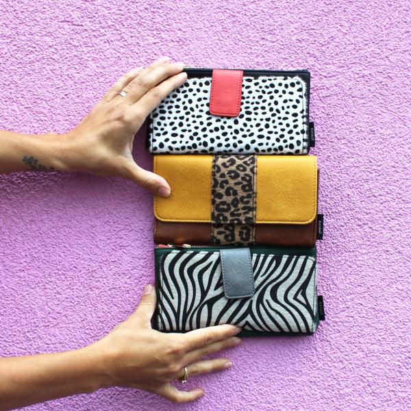 Disaster Designs Animal Print Zebra Wallet