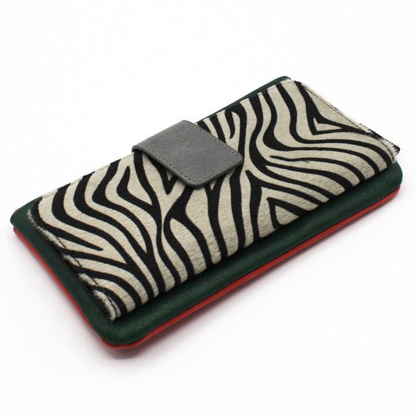 Disaster Designs Animal Print Zebra Wallet