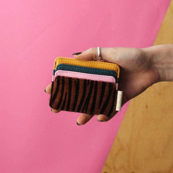 disaster designs Animal Tiger Print Card Holder