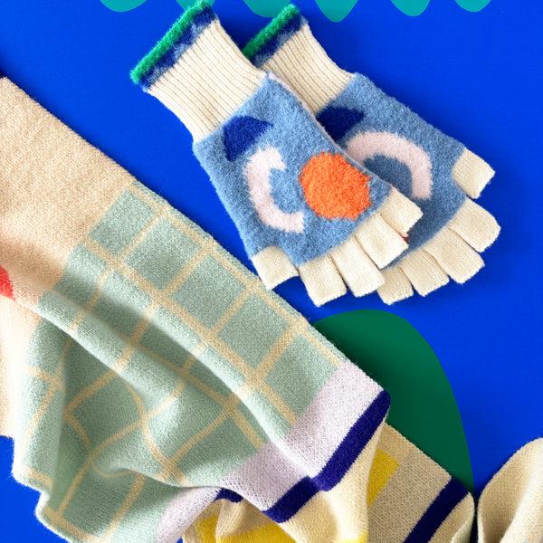 Disaster Designs Bloc Abstract Scarf