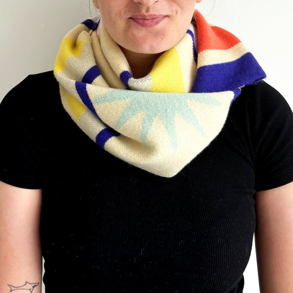 Disaster Designs Bloc Abstract Scarf