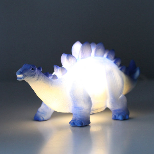 Disaster Designs Blue Stegosaurus Mini Led Lamp