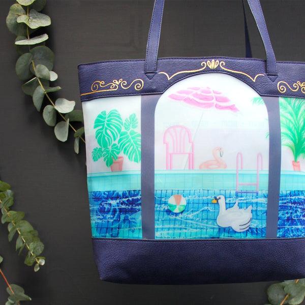 Disaster Designs Boulevard Beach Tote Bag