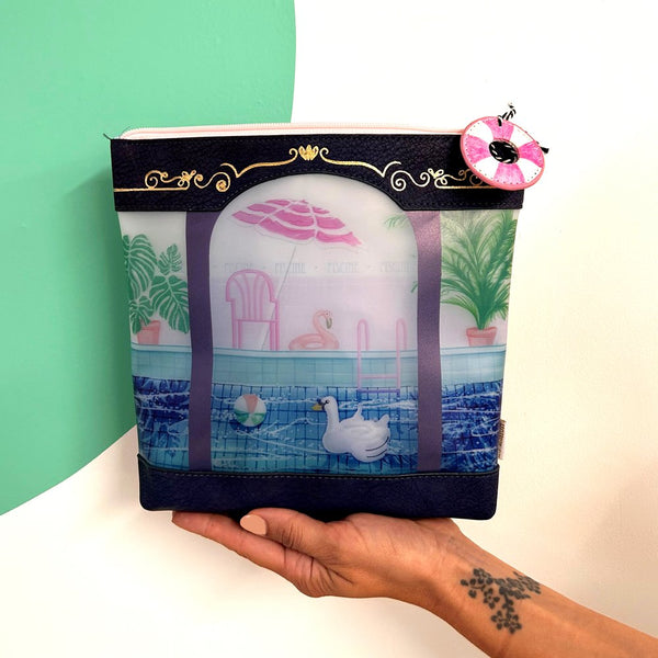disaster designs Boulevard Swimming Baths Wash Bag