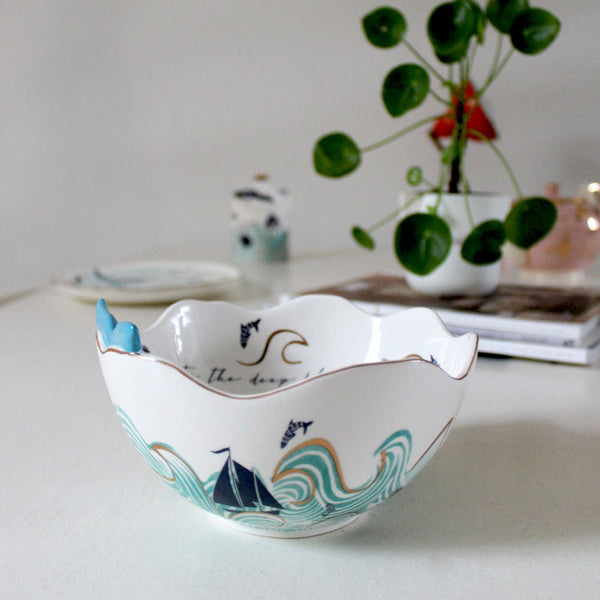 Disaster Designs By The Sea Bowl Storm