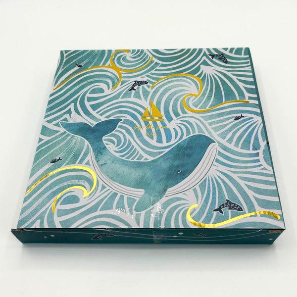 Disaster Designs By The Sea Plate Whale